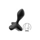 Анальная пробка с вибрацией Satisfyer Game Changer Black