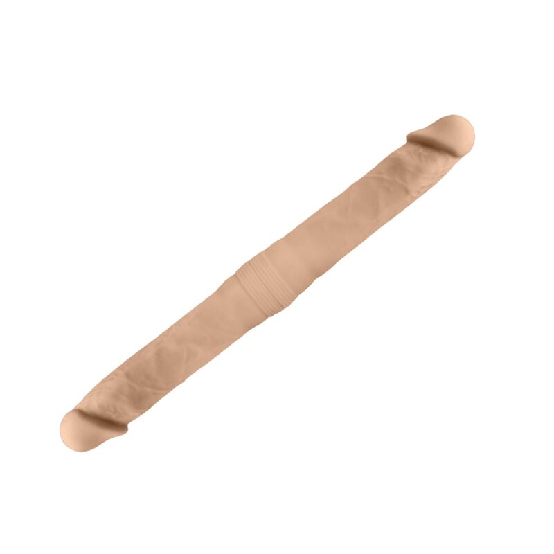 Фаллоимитатор двусторонний SIlexD Billy-Joe Double Dong S Flesh, двухслойный, силикон+Silexpan