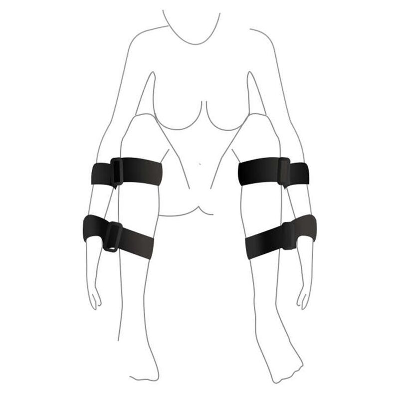Набор для фиксации Art of Sex – BDSM Hands to feet Simple