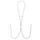 Украшение для сосков Art of Sex - Nipple Clamps Arrow, цвет гранатовый