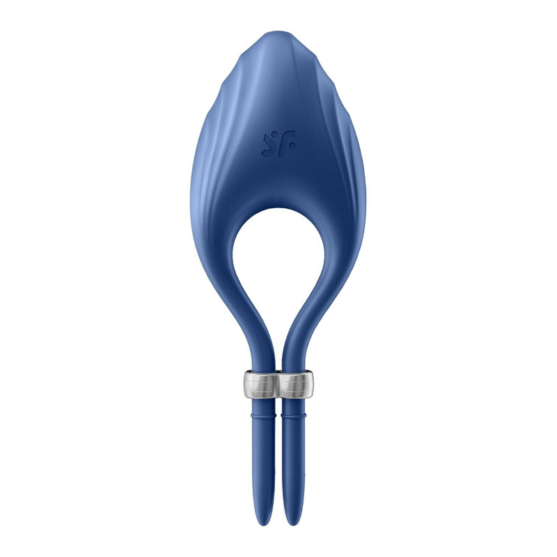 Эрекционное виброкольцо лассо Satisfyer Duelist Blue, 10 режимов, мощный мотор