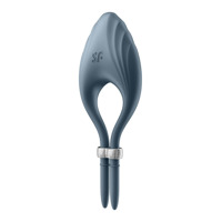 Эрекционное вибокольцо лассо Satisfyer Duelist Dark Blue, 10 режимов, мощный мотор