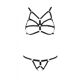 Комплект белья из стреп Passion Exclusive ARMANDA SET XXL/XXXL, black