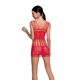 Бодистокинг мини-платье с бабочками Passion BS090 One Size red