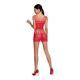 Бодистокинг мини-платье с бабочками Passion BS090 One Size red