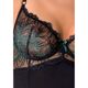 Корсет с пажами Passion Exclusive FLORIS CORSET L/XL, black, трусики