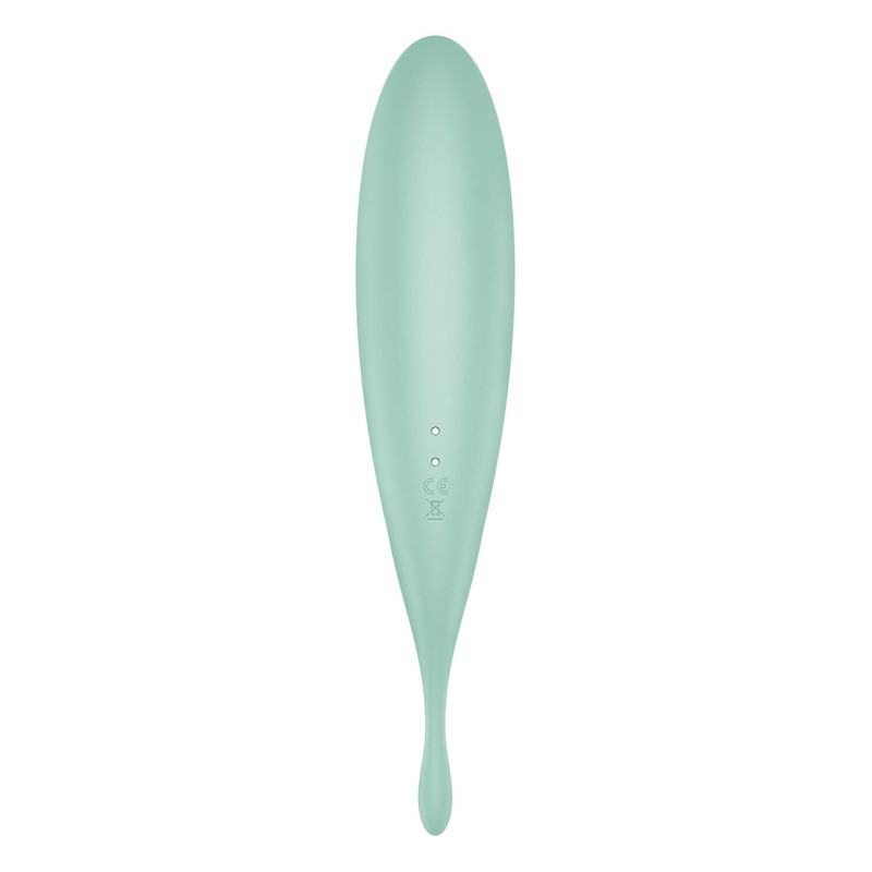 Смарт-вибратор для клитора с вакуумной стимуляцией Satisfyer Twirling Pro+ Mint