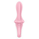 Анальный смарт-вибратор Satisfyer Air Pump Booty 5+, надувается
