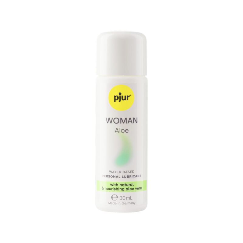 Лубрикант на водной основе pjur Woman Aloe 30 мл с экстрактом алоэ, увлажняющий, без парабенов