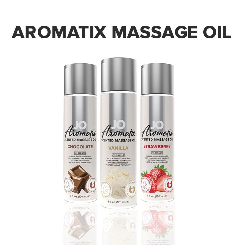 Натуральное массажное масло System JO Aromatix - Massage Oil - Vanilla 120 мл