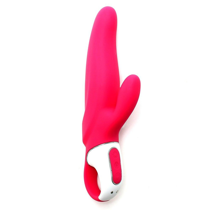 Мощный вибратор-кролик Satisfyer Vibes Mr. Rabbit, два мотора, литой силикон, 12 режимов работы Мощный вибратор-кролик Satisfyer Vibes Mr. Rabbit, два мотора, литой силикон, 12 режимов работы