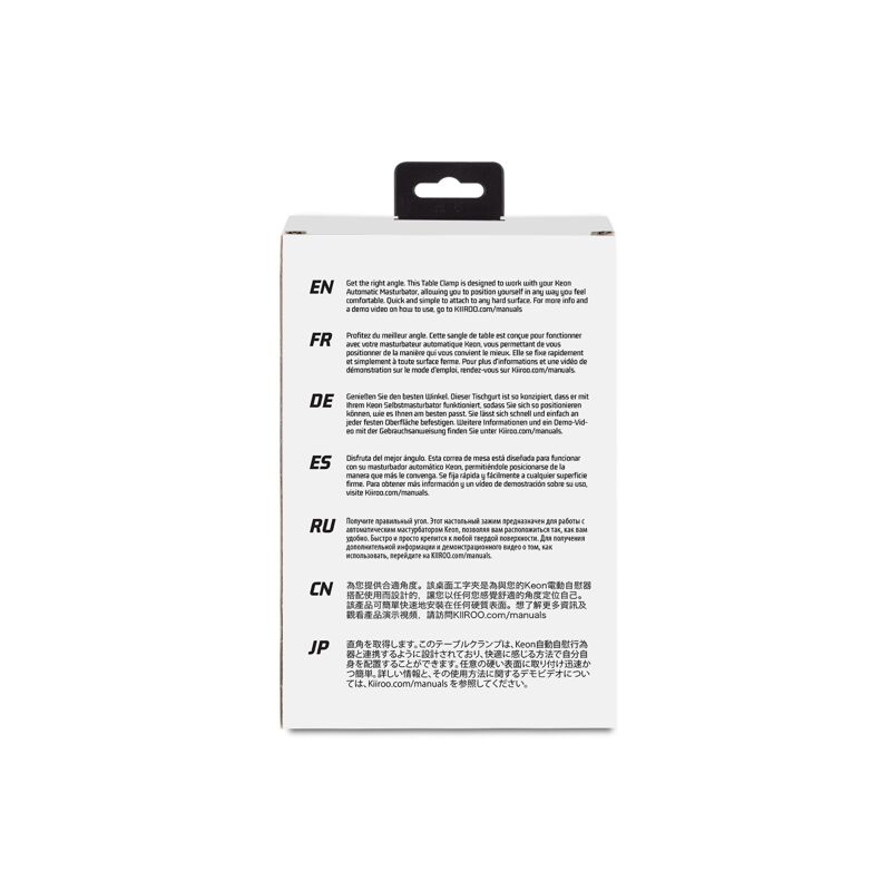 Крепление на стол для мастурбатора Kiiroo Keon Table Clamp, регулируется угол наклона