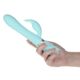 Роскошный кролик с ротацией и вибрацией Pillow Talk Lively, Teal, кристалл Сваровски, тройной отрост