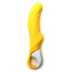 Мощный вибратор Satisfyer Vibes Yummy Sunshine с гибким стволом и стимулирующим рельефом, 12 режимов