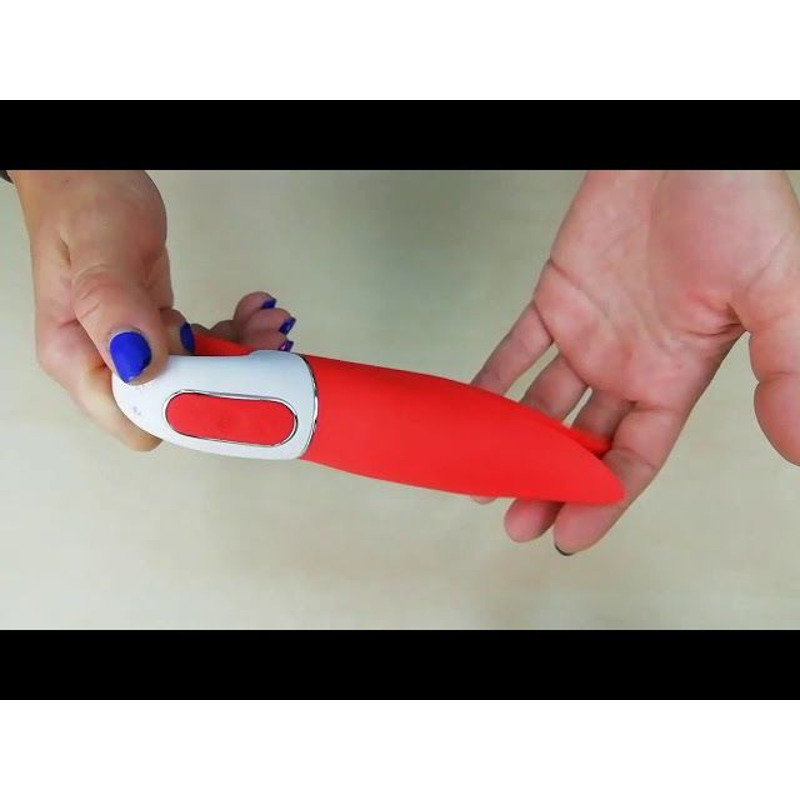Мощный вибратор Satisfyer Vibes Power Flower с нежными трепещущими лепестками, 12 режимов работы