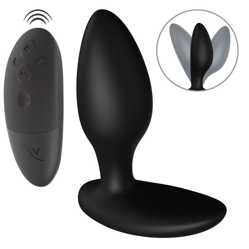 Анальная смарт-вибропробка We-Vibe Ditto+ Satin Black с пультом ДУ Анальная смарт-вибропробка We-Vibe Ditto+ Satin Black с пультом ДУ