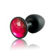 Анальная пробка Dorcel Geisha Plug Ruby L с шариком внутри, создает вибрации, макс. диаметр 4см