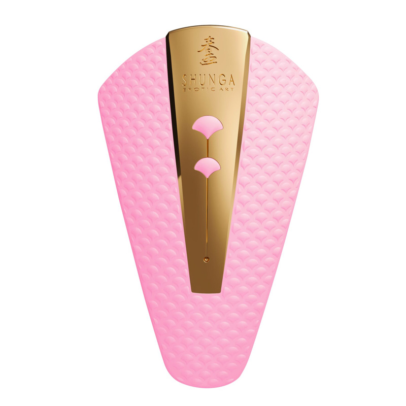 Клиторальный вибратор Shunga Obi Light Pink
