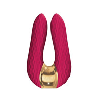 Вибратор для клитора Shunga Aiko Raspberry, гибкие кончики