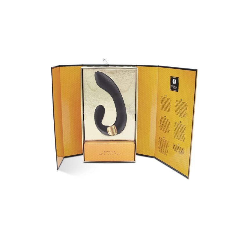 Вибратор-кролик Shunga Miyo Black