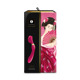 Вибромассажер Shunga Zoa Raspberry, двусторонний