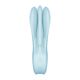 Клиторальный вибратор Satisfyer Threesome 1 Light Blue с тремя гибкими пальчиками
