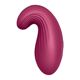 Вибратор Satisfyer Dipping Delight Berry, 2 мотора, гибкий кончик