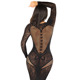Платье Leg Avenue Lace and Net Bodycon Gown One Size, Black