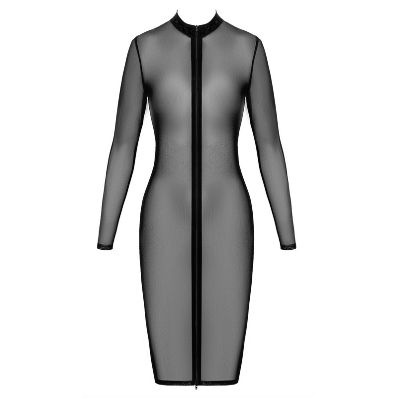 Платье Noir Handmade F347 Tulle midi dress - XL