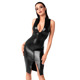 Платье Noir Handmade F337 Powerwetlook midi dress - L