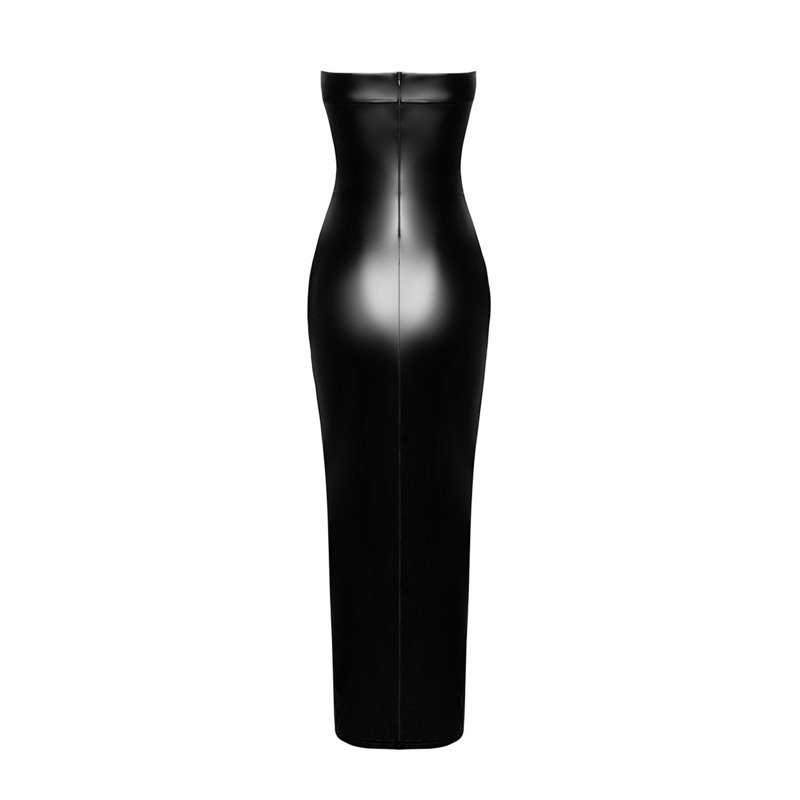 Платье Noir Handmade F336 Powerwetlook long dress - M