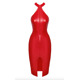 Платье Noir Handmade F354 Red powerwetlook dress - XXL