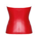 Корсет Noir Handmade F355 Red powerwetlook corset - XXL