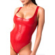 Боди Noir Handmade F352 Red powerwetlook body - XL