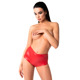 Шорты Noir Handmade F356 Red powerwetlook shorts - L