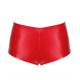 Шорты Noir Handmade F356 Red powerwetlook shorts - 3XL