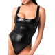 Боди Noir Handmade F333 Powerwetlook body - 3XL