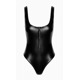 Боди Noir Handmade F333 Powerwetlook body - 3XL