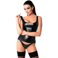 Топ Noir Handmade F346 Powerwetlook top - 3XL Топ Noir Handmade F346 Powerwetlook top - 3XL