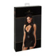 Платье Noir Handmade F343 Powerwetlook and lace mini skirt - L