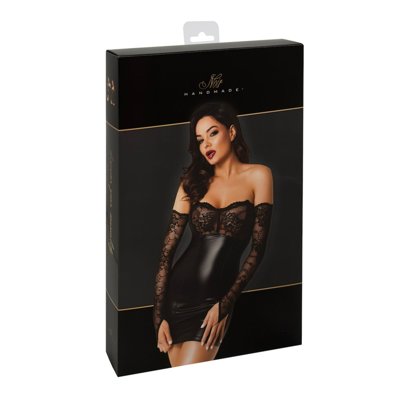 Платье Noir Handmade F340 Dress with gloves - M