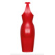 Платье Noir Handmade F354 Red powerwetlook dress - L