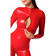 Комбинезон Noir Handmade F353 Red powerwetlook overall - XL