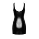 Платье Noir Handmade F344 Powerwetlook dress with garter - 3XL