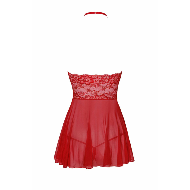 Беби-дол Kissable Sexy Kiss Babydoll Red L/XL