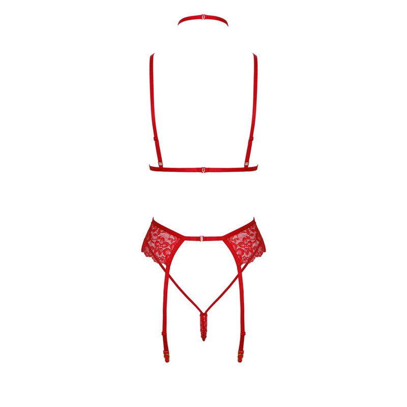 Комплект Kissable Bondage Kiss Set Red L/XL