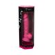 Фаллоимитатор SilexD Johnny Pink (MODEL 1 size 7in) Glow in the dark, двухслойный, силикон+Silexpan