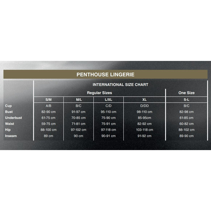 Комплект сорочка в стиле 60-х и трусики с доступом Penthouse - Libido Boost White M/L