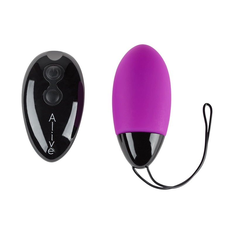 Мощное виброяйцо Alive Magic Egg MAX Violet с пультом ДУ