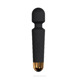 Мини-вибромассажер Dorcel Wand Wanderful Black мощный, водонепроницаемый, 18 режимов работы